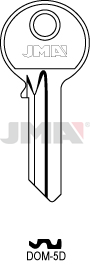JMA BRUTE SLEUTEL PROFIEL DOM-5D