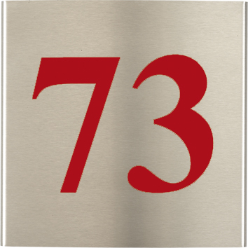 [1001] GEPERSONALISEERD NAAMBORD IN RVS (1001)
