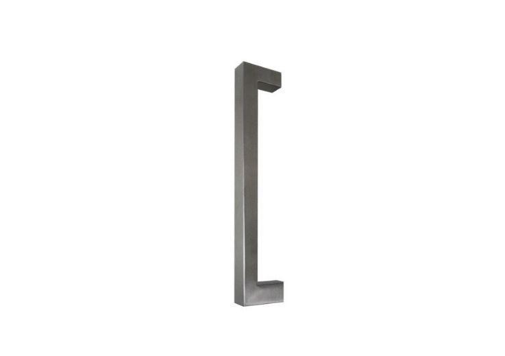 EDELSTAHL-TÜRGRIFF MODELL U90°K 01 ⧄ 40/40 - Stück