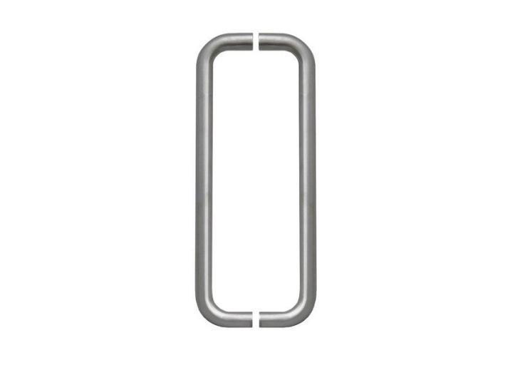 INOX DEURGREEP MODEL U Ø 38 - paar