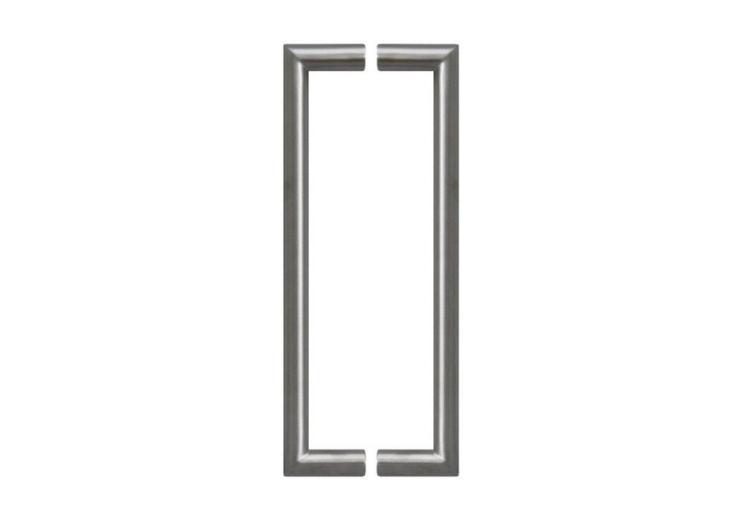 INOX DEURGREEP MODEL U90° Ø 32 - paar