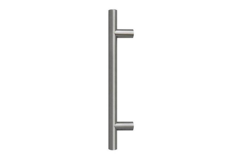 [300450] INOX DEURGREEP MODEL TT Ø 25 - stuk (300 (totale lengte: 500))