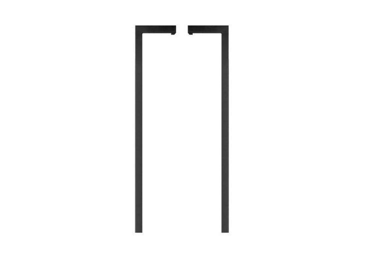 [411275.LI] ALUMINIUM-TÜRGRIFF MODELL DK 06 ⧄ 40/20 - Paar (Linksweisend)