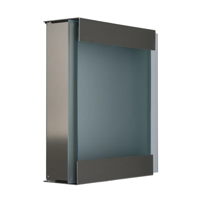 TOONZAALMODEL: KEILBACH GLASNOST INOX BRIEVENBUS
