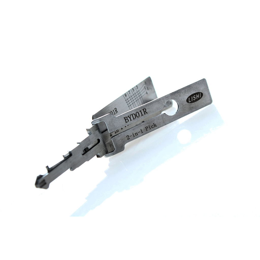 LISHI 2-IN-1 PICK EN DECODER VOOR CHINESE BYD01R SLOTEN