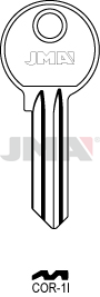 JMA BRUTE SLEUTEL PROFIEL COR-1I