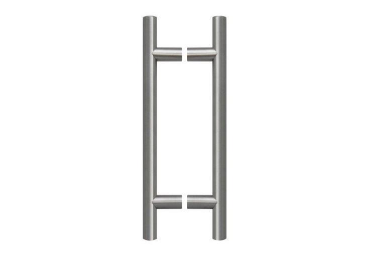 INOX DEURGREEP MODEL TT Ø 25 - paar