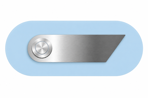 [DK4120-IBL] MAX KNOBLOCH TÜRKLINGEL DURBY POLY SNOW OVAL (Iceblue)