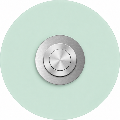 [DK4110-IGR] MAX KNOBLOCH DEURBEL DOVER (Icegreen)