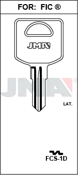 [FCS-1D] JMA BRUTE SLEUTEL PROFIEL FCS-1D