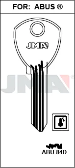 JMA BRUTE SLEUTEL PROFIEL ABU-84D