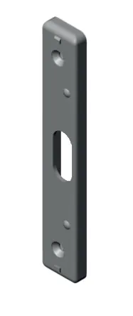 KFV 2325-535 SLUITPLAAT VOOR PIN