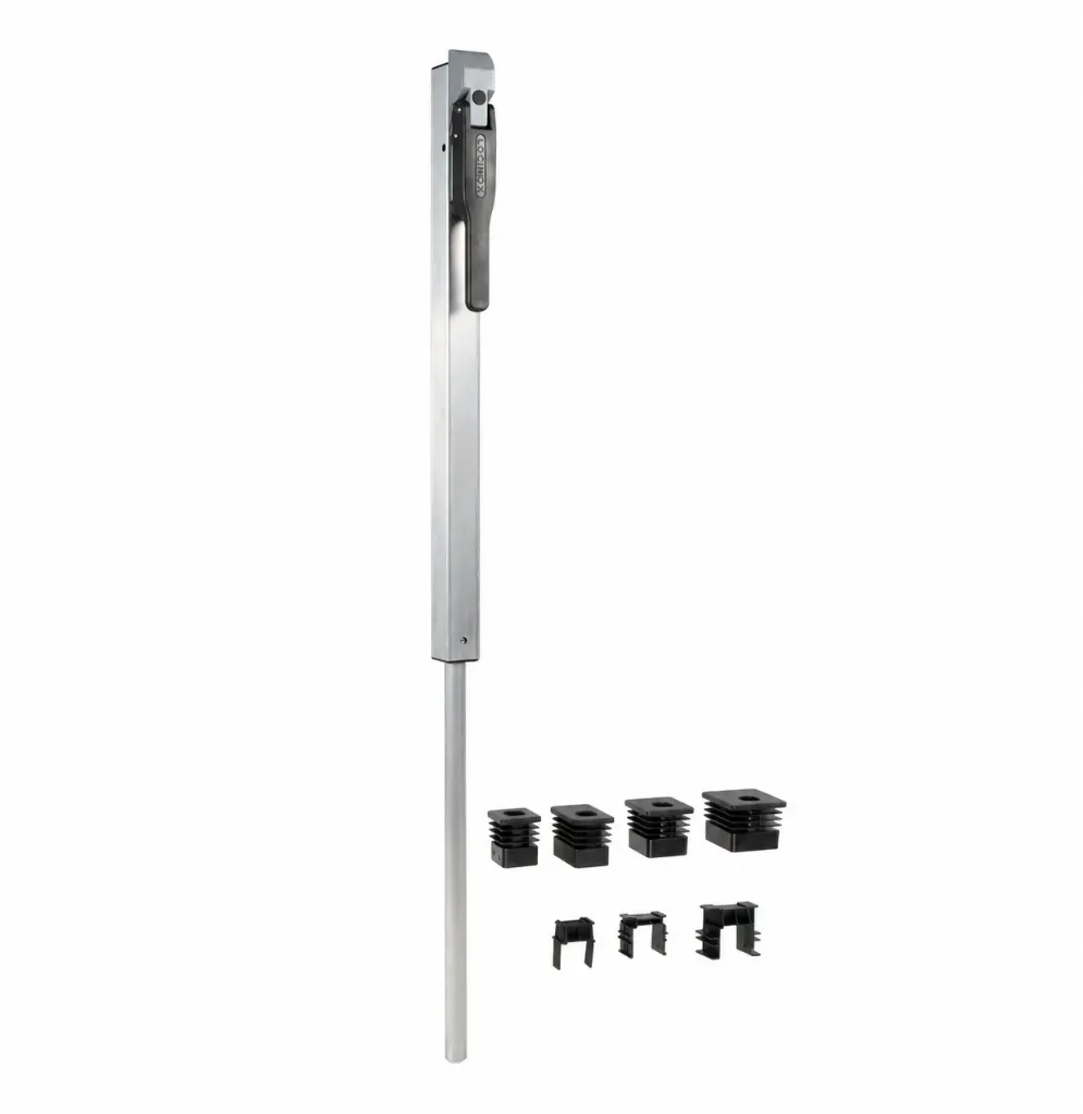 [P00007773-SILV] LOCINOX SUBY INWENDIGE GRONDGRENDEL (Zilver gelakt)