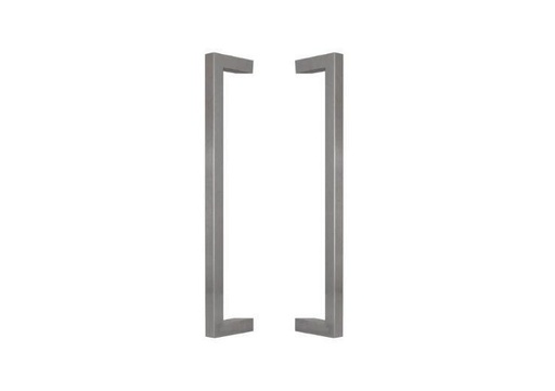 POIGNÉE DE PORTE EN INOX MODÈLE U90°KS 01 ⧄ 30/30 - paire