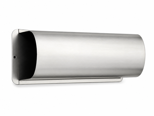 [2170-0108] BASI STAINLESS STEEL NEWSPAPER HOLDER FOR LETTERBOX